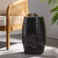 Christopher Knight Home Lilac Indoor/Outdoor Metal 12 Inch Side Table