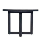 Christopher Knight Home Winona Tavolino da Esterno Quadrato Rustico con Pannello a Doghe in Legno di Acacia e Base a Croce