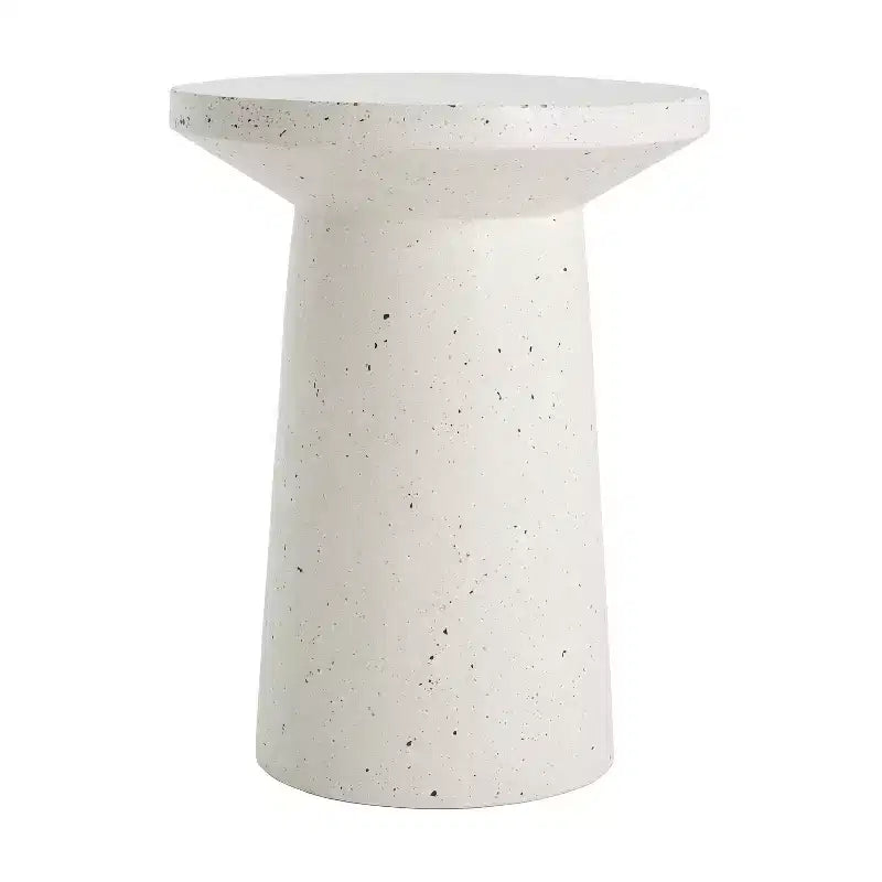 Christopher Knight Home Nikolai Table d'appoint d'extérieur en béton léger fabriqué à la main