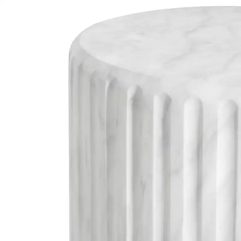 Christopher Knight Home Hava Table d'appoint d'extérieur moderne multifonction en béton léger sculpté