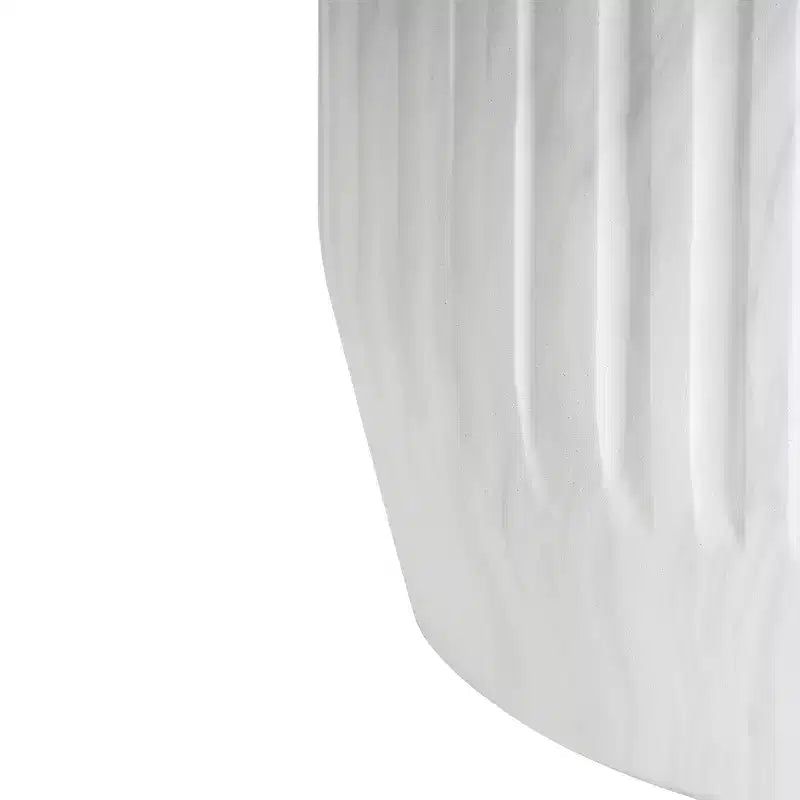 Christopher Knight Home Hava Table d'appoint d'extérieur moderne multifonction en béton léger sculpté