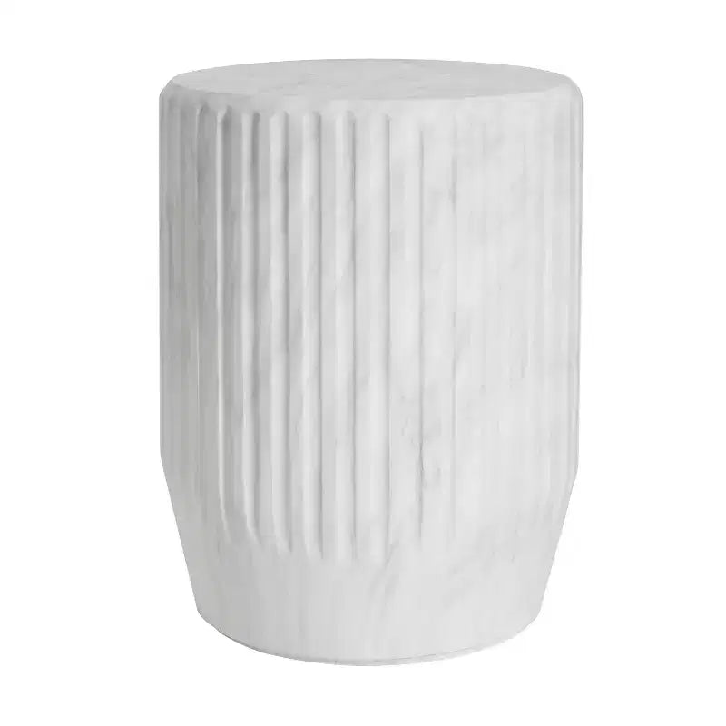Christopher Knight Home Hava Table d'appoint d'extérieur moderne multifonction en béton léger sculpté