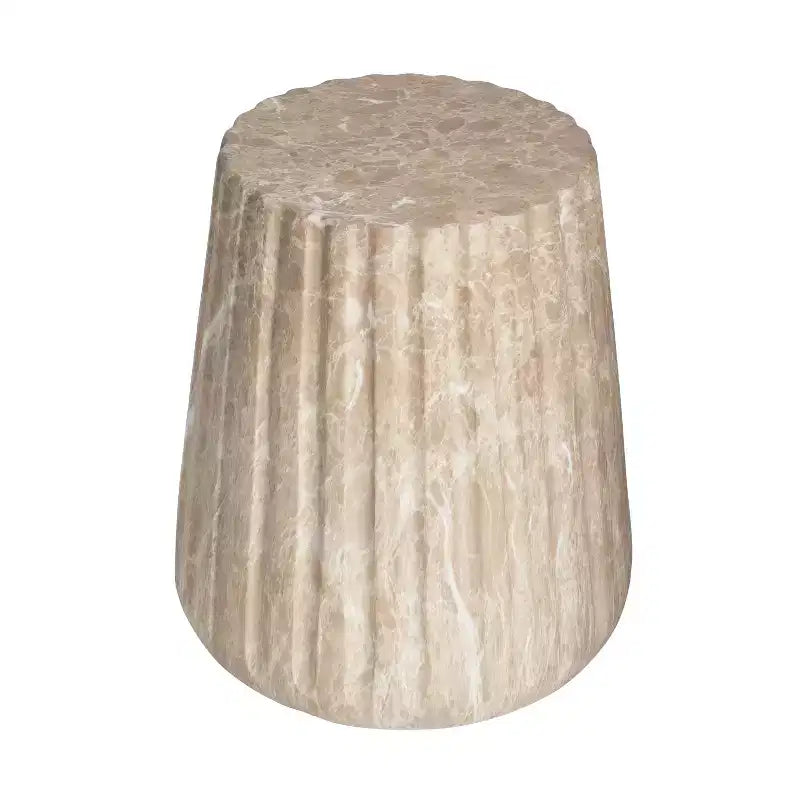 Christopher Knight Home Hazel Table d'appoint d'extérieur moderne polyvalente en béton léger