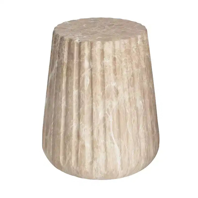 Christopher Knight Home Hazel Table d'appoint d'extérieur moderne polyvalente en béton léger