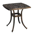 Karl Home |Square Metal Outdoor Side Table