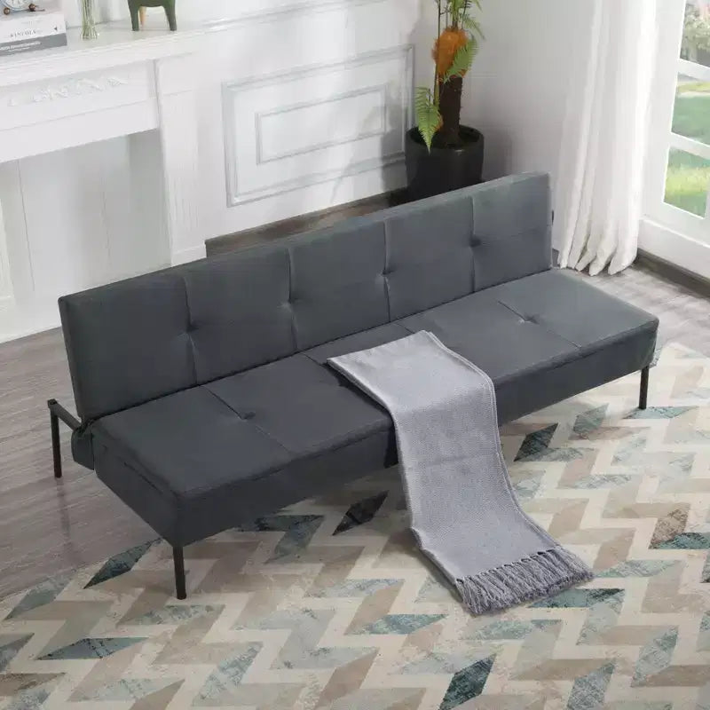 Canapé-lit futon convertible MAYEERTY 69.88 avec dossier réglable sur 5 positions