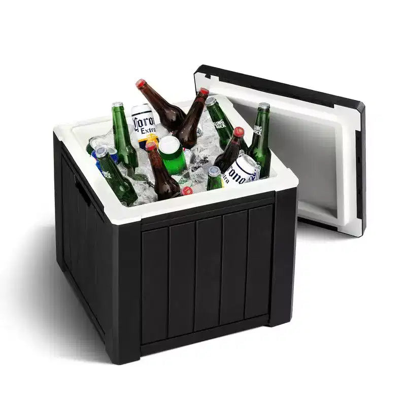 Karl Home| 165 Quarts Ice Chest in Black