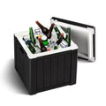 Karl Home| 165 Quarts Ice Chest in Black