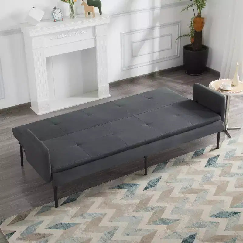 MAYEERTY 74.8 Divano Letto Futon Convertibile con Schienale Regolabile in 5 Posizioni