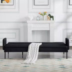 MAYEERTY 74.8 Divano Letto Futon Convertibile con Schienale Regolabile in 5 Posizioni