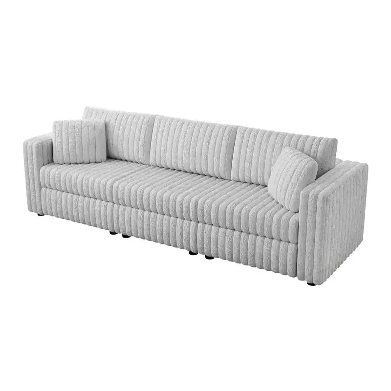 Divano letto a scomparsa pieghevole Okak Modern 54.33, divanetto convertibile futon con 3 lunghezze e schienale regolabile per il soggiorno