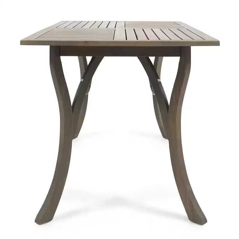 Okak Boho Tavolo Consolle da Esterno Artigianale Tavolini Laterali con Struttura in Acciaio Inox Tavolino da Giardino per Patio Esterno e Interno Balcone Cortile