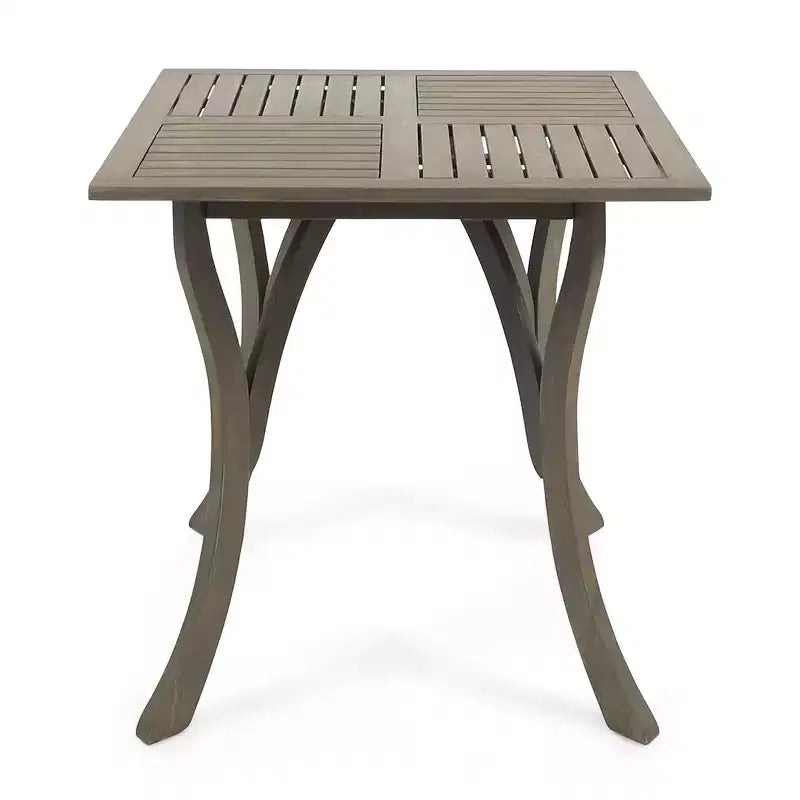 Okak Boho Tavolo Consolle da Esterno Artigianale Tavolini Laterali con Struttura in Acciaio Inox Tavolino da Giardino per Patio Esterno e Interno Balcone Cortile