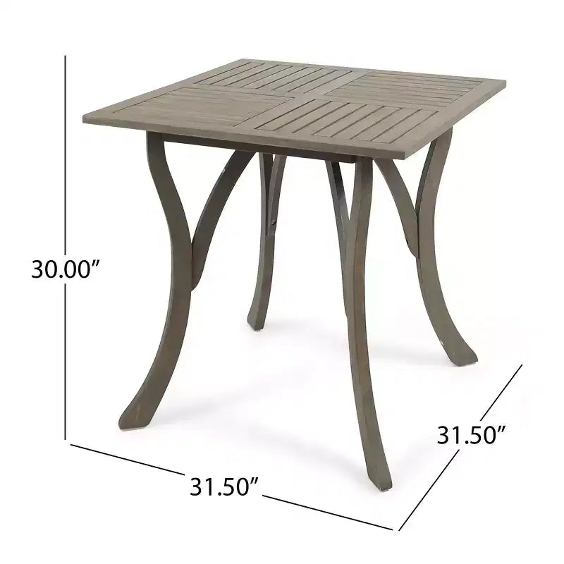 Okak Boho Tavolo Consolle da Esterno Artigianale Tavolini Laterali con Struttura in Acciaio Inox Tavolino da Giardino per Patio Esterno e Interno Balcone Cortile