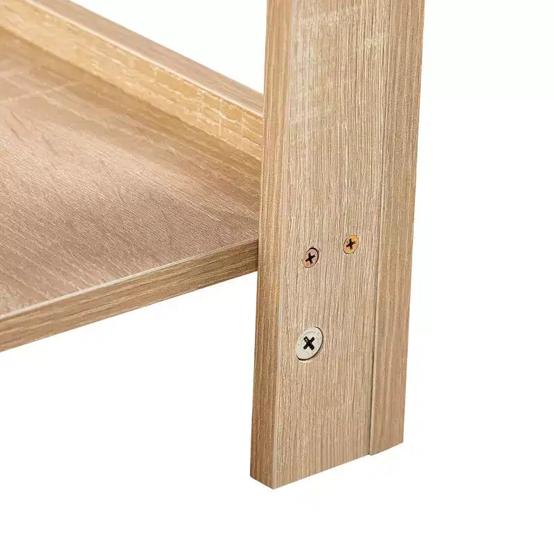 Okak 15.75 Table d'appoint rustique en rotin avec tiroir Table de chevet moderne Intérieur et extérieur pour salon et chambre à coucher