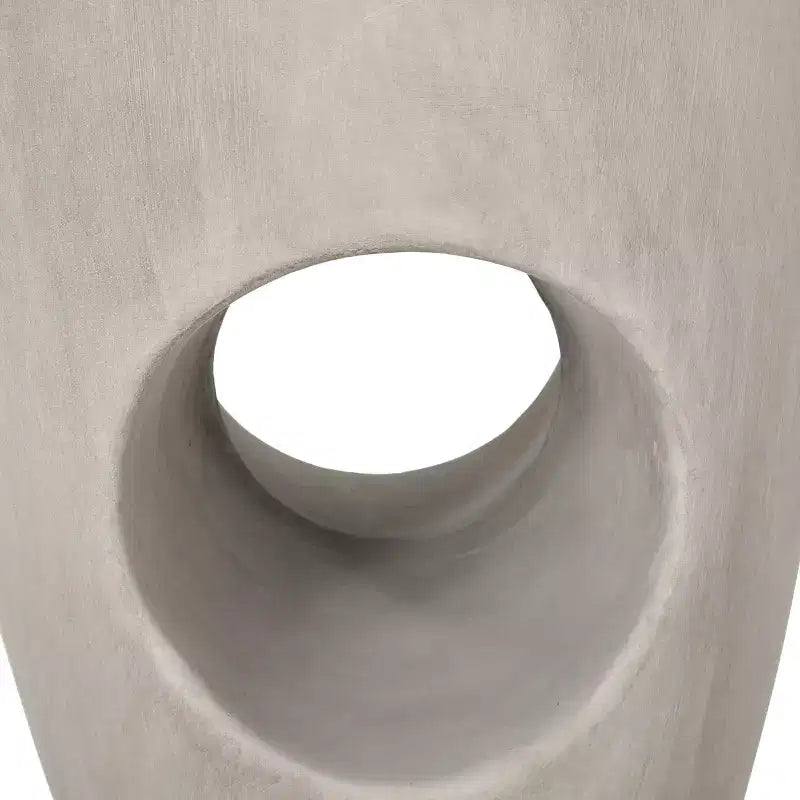 Christopher Knight Home Sirius Table d'appoint d'extérieur contemporaine en béton léger