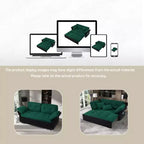 GDFStudio Tachi Moderno Divano Letto Convertibile Queen Size Multifunzione da 188 cm con Rivestimento in ciniglia