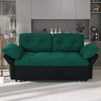 GDFStudio Tachi Moderno Divano Letto Convertibile Queen Size Multifunzione da 188 cm con Rivestimento in ciniglia