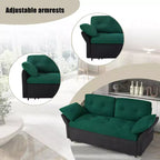 GDFStudio Tachi Moderno Divano Letto Convertibile Queen Size Multifunzione da 188 cm con Rivestimento in ciniglia