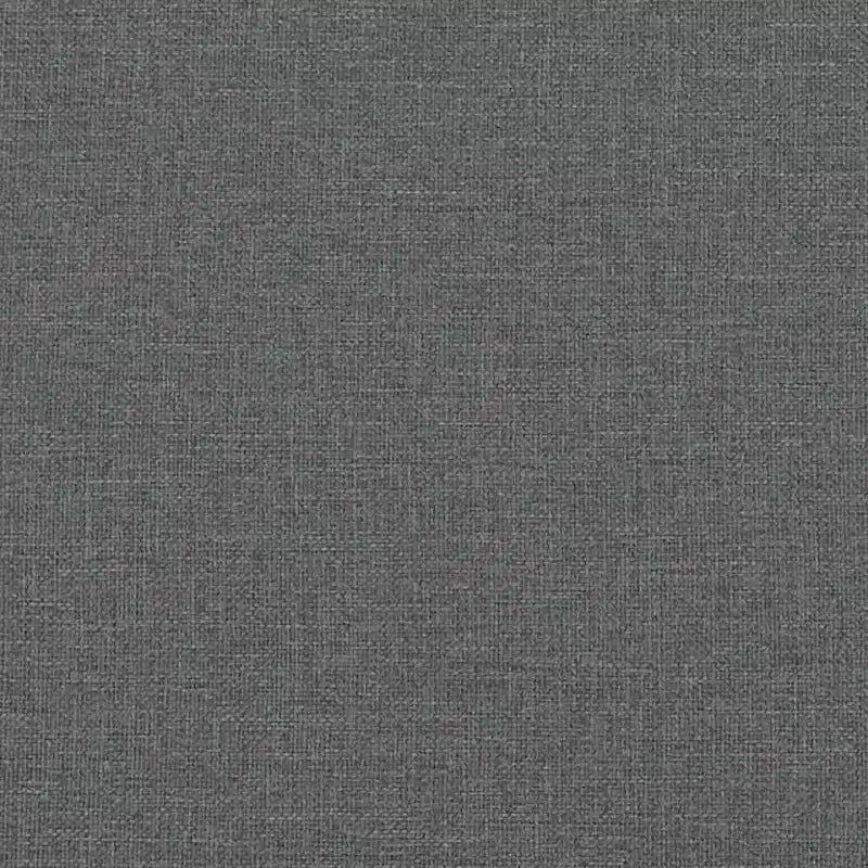 vidaXL Canapé-lit gris foncé Polyester, bois, plastique, mousse 2 places