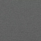 vidaXL Canapé-lit gris foncé Polyester, bois, plastique, mousse 2 places