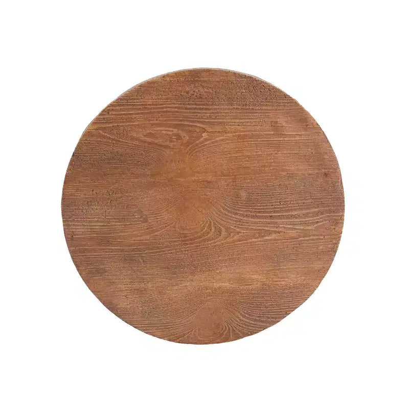 Christopher Knight Home Gorou Table d'appoint d'extérieur rustique tripode en béton léger