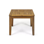Christopher Knight Home Hampton Table d'appoint d'extérieur en bois d'acacia