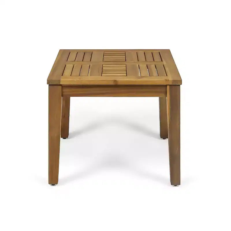 Christopher Knight Home Hampton Table d'appoint d'extérieur en bois d'acacia