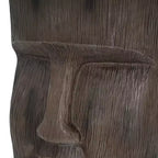 Christopher Knight Home Tirian Table d'appoint statue Moai de l'île de Pâques en béton léger pour patio