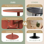 WestinTrends Playa Table ronde réglable en métal, hauteur bar, 41,25 po