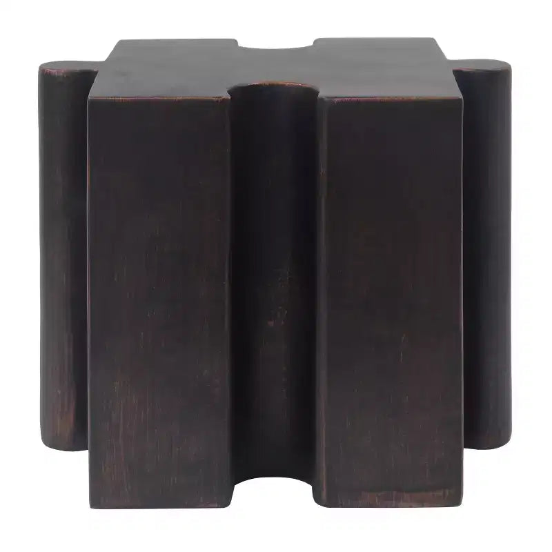 Christopher Knight Home Ava Table d'appoint de patio moderne en béton léger modulable avec bord concave