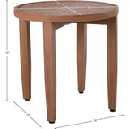Meridian Furniture, Tavolino da esterno Maui in legno naturale