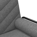 vidaXL Canapé convertible avec accoudoirs Canapé de salon Fauteuil inclinable Causeuse Tissu
