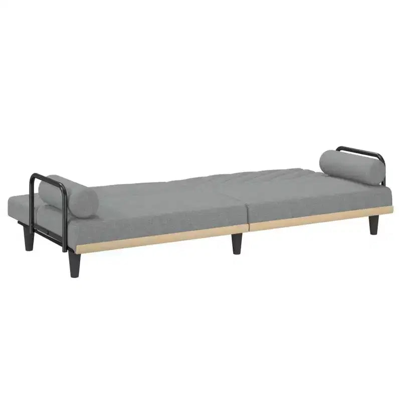 vidaXL Canapé convertible avec accoudoirs Canapé de salon Fauteuil inclinable Causeuse Tissu