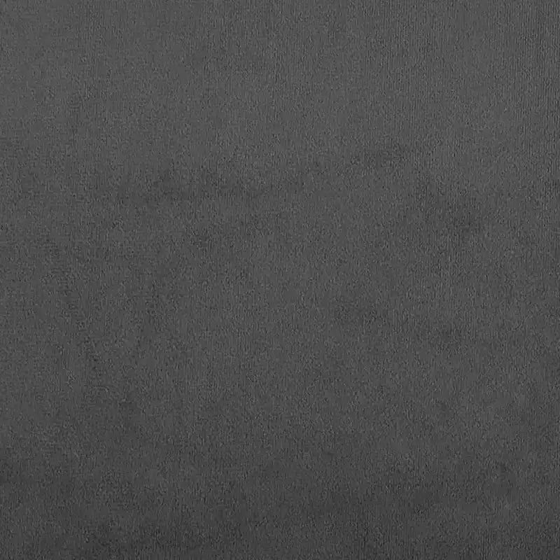 vidaXL Canapé-Lit 2 Places avec Deux Coussins Velours Gris Foncé