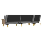 vidaXL Canapé-Lit Convertible pour Salon en Tissu
