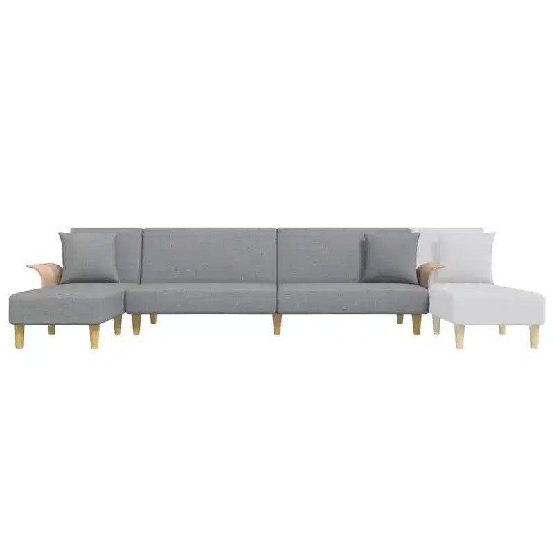 vidaXL Canapé-Lit Convertible pour Salon en Tissu