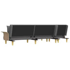 vidaXL Canapé-Lit Convertible pour Salon en Tissu