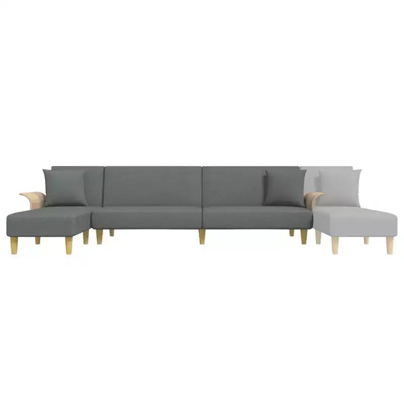 vidaXL Canapé-Lit Convertible pour Salon en Tissu