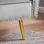 Divano Letto Futon Convertibile 69.6 con 2 Cuscini, Divano Letto Imbottito a Due Posti con Schienale Regolabile, Divano a 2 Posti per Ufficio Camera Ospiti Camera da Letto