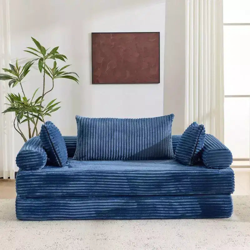 Karl Home | Divano letto trasformabile moderno King Size Divano letto impilabile in velluto a coste