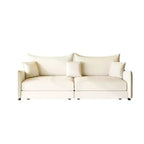 Divano a 3 Posti Whisen 81.9 Moderno in Velluto, Divano Letto Estraibile King Size, Divano Letto Convertibile 3-in-1 con 3 Cuscini