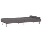 vidaXL Canapé-lit pliant avec porte-gobelets en similicuir