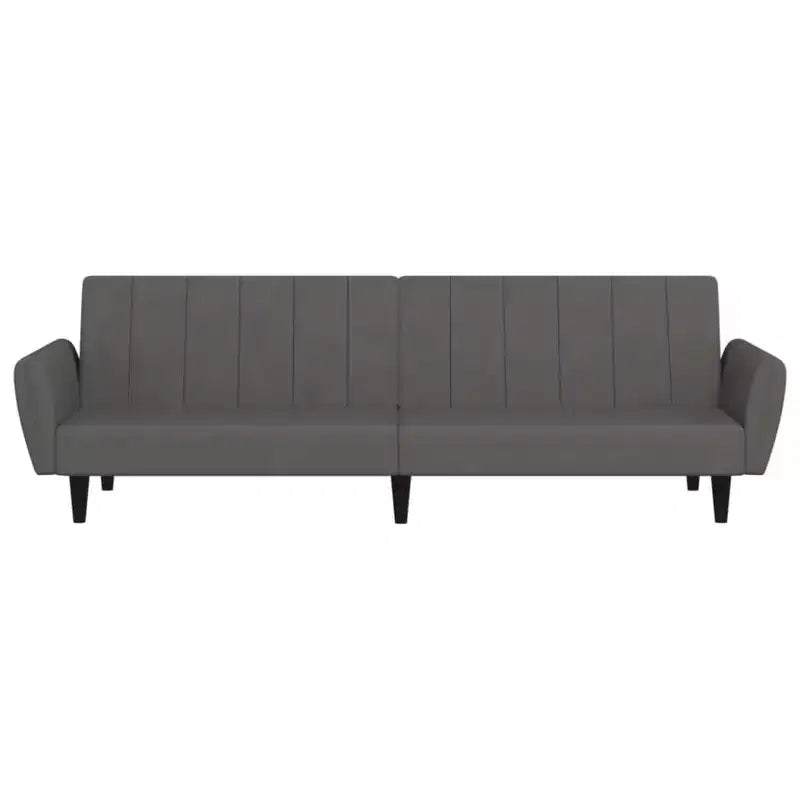 vidaXL Divano letto a 2 posti, poltroncina imbottita, divano letto a due posti in velluto