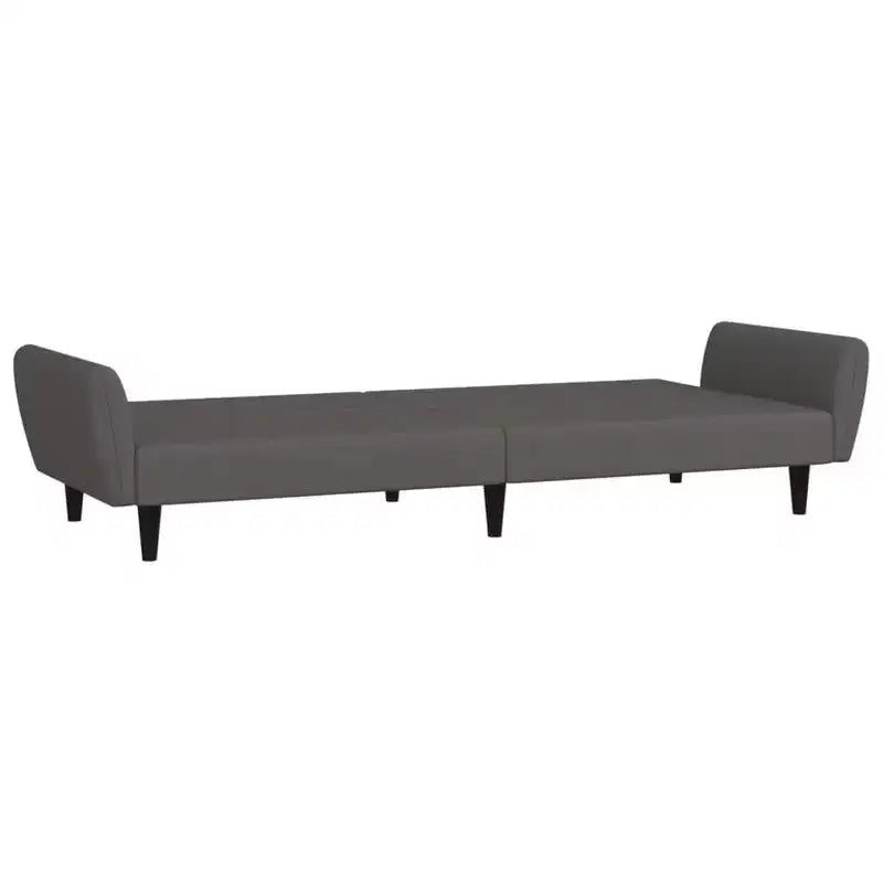 vidaXL Divano letto a 2 posti, poltroncina imbottita, divano letto a due posti in velluto