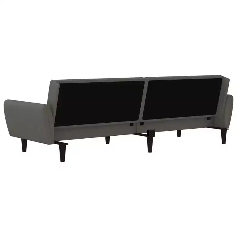 vidaXL Divano letto a 2 posti, poltroncina imbottita, divano letto a due posti in velluto