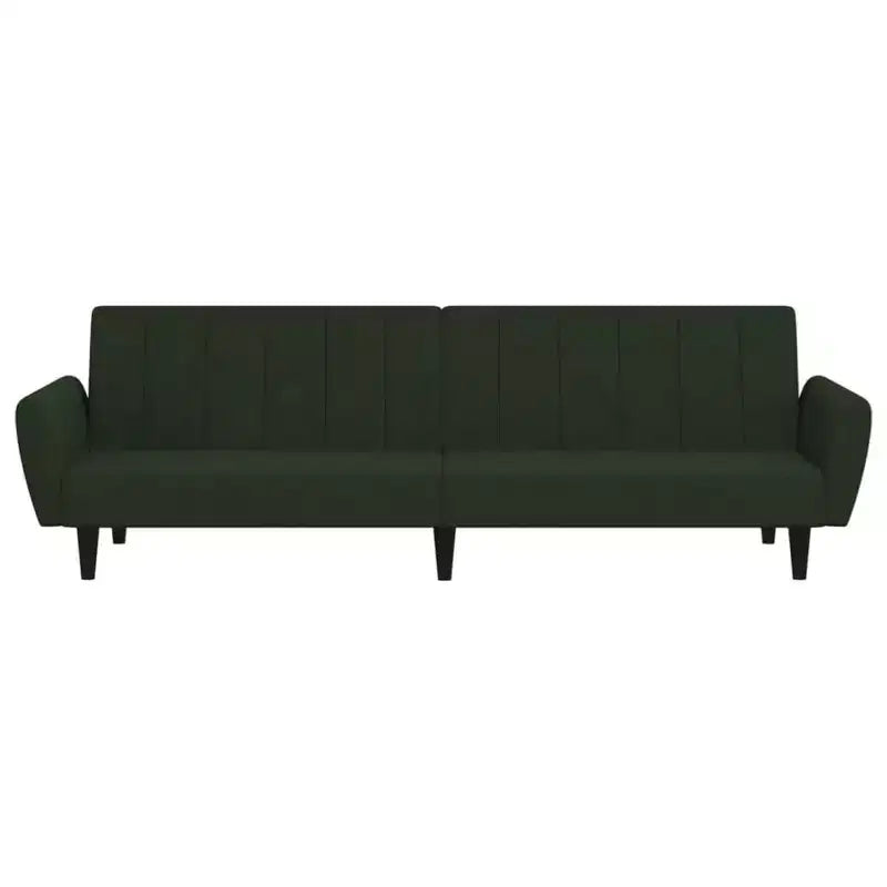 vidaXL Divano letto a 2 posti, poltroncina imbottita, divano letto a due posti in velluto