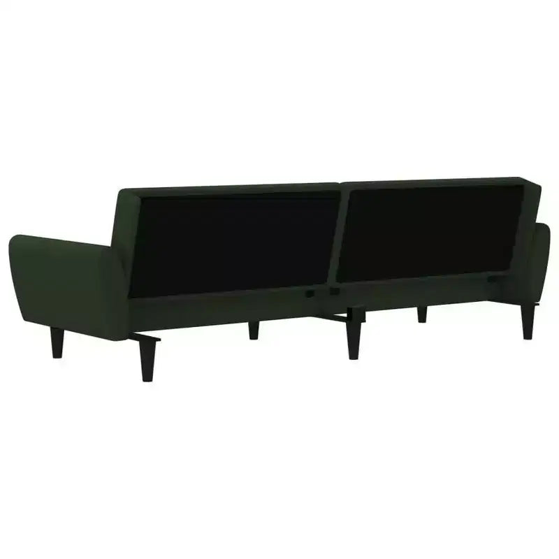 vidaXL Divano letto a 2 posti, poltroncina imbottita, divano letto a due posti in velluto