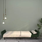 vidaXL Divano letto a 2 posti, poltroncina imbottita, divano letto a due posti in velluto