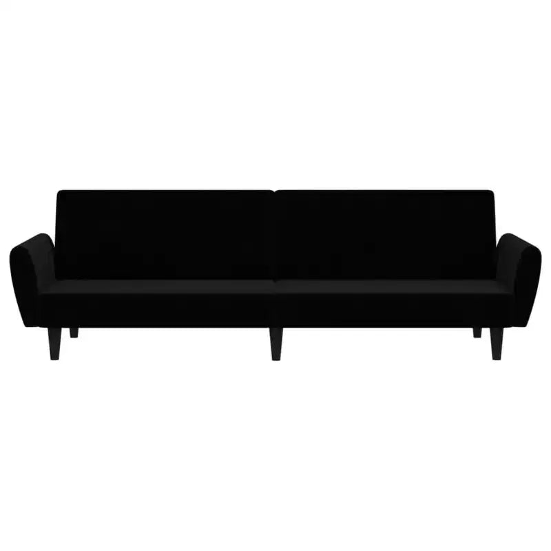 vidaXL Divano letto a 2 posti, poltroncina imbottita, divano letto a due posti in velluto